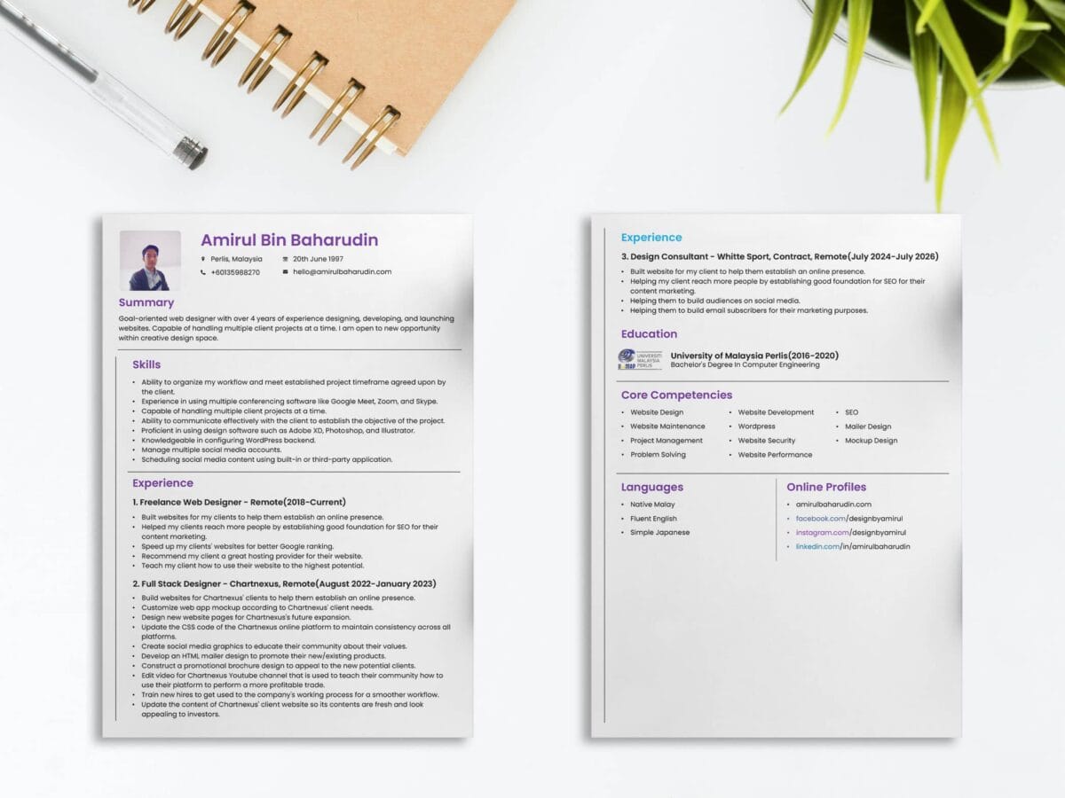 Resume Design